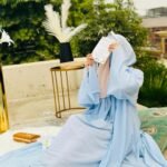 Sky Blue Abaya – Modern Modest Fashion | Libaas-e-Haya