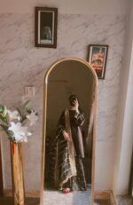 Black with Multicolor Embroidery Garara - Image 3